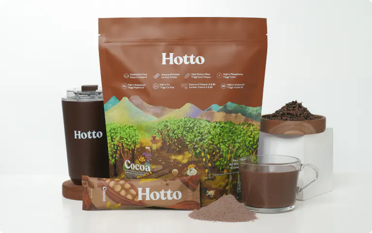 Hotto Cocoa dengan rasa cokelat pekat